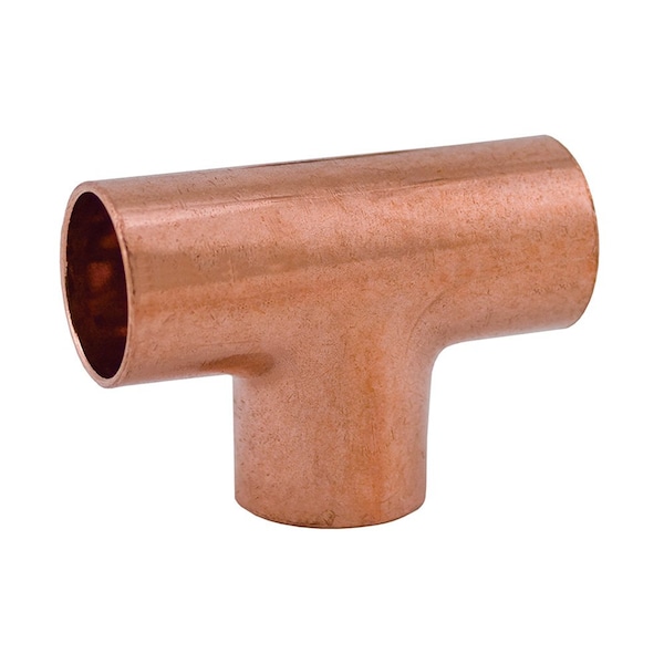 1in. C x 3/4in. C x 1/2in. C Wrot Copper Tee